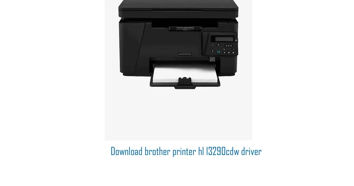 Jardines número vistazo Download brother printer hl l3290cdw driver - Brother Printer Support