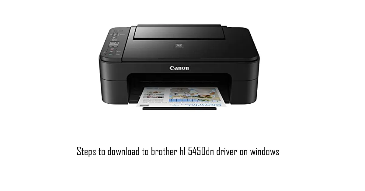 download to brother hl 5450dn driver