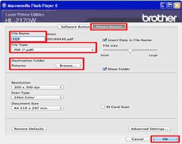 Brother printer Scanner software download