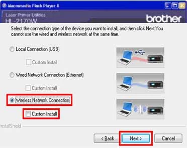 add brother printer to mac Wi-Fi